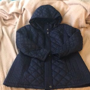 Navy Blue quilted jacket